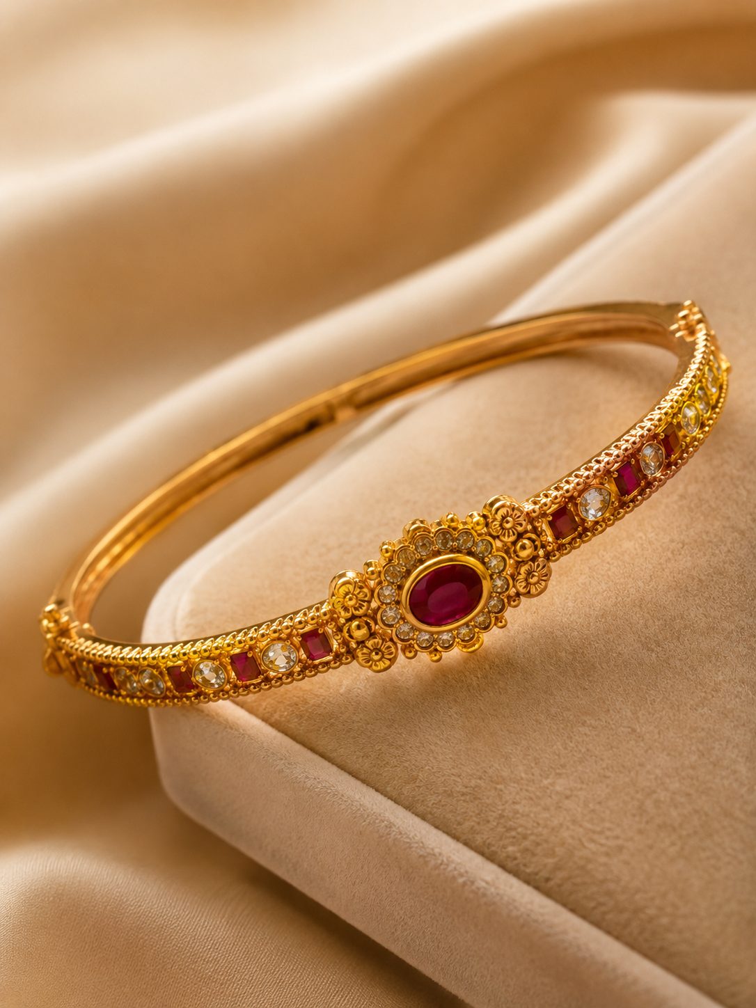 Gold bangle